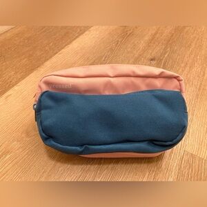 Pressed Insulated Waist Bag Fanny Hip Pack Pink & Blue New Without Tag